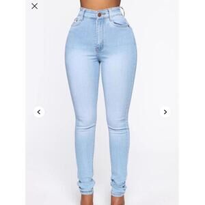 SOLD Fashion Nova Women's Blue Jeans